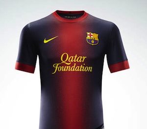 Le maillot du FC Barcelone 2012-2013