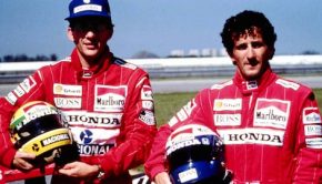 Alain Prost et Ayrton Senna - @Iconsport