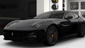Un Ferrari FF noire, c'est le choix de Dani Alves