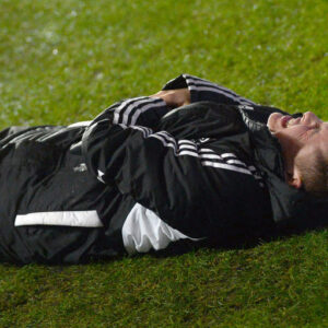 Le ramasseur de balle qui a reçu un coup de pied d'Eden Hazard... Photo: @Iconsport