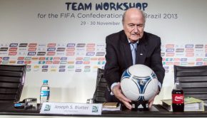 Sepp Blatter, le président de la Fifa. Photo: @Iconsport