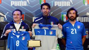 Les maillots 2013 de l'Italie. Photo: @Iconsport