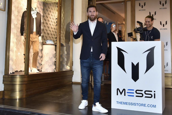 The Messi store bourse