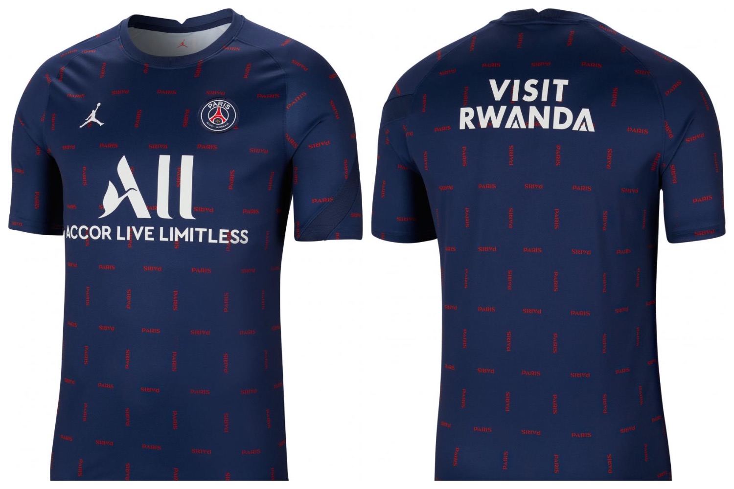 Le PSG dévoile le troisième maillot de la saison 2021-22 - France Bleu