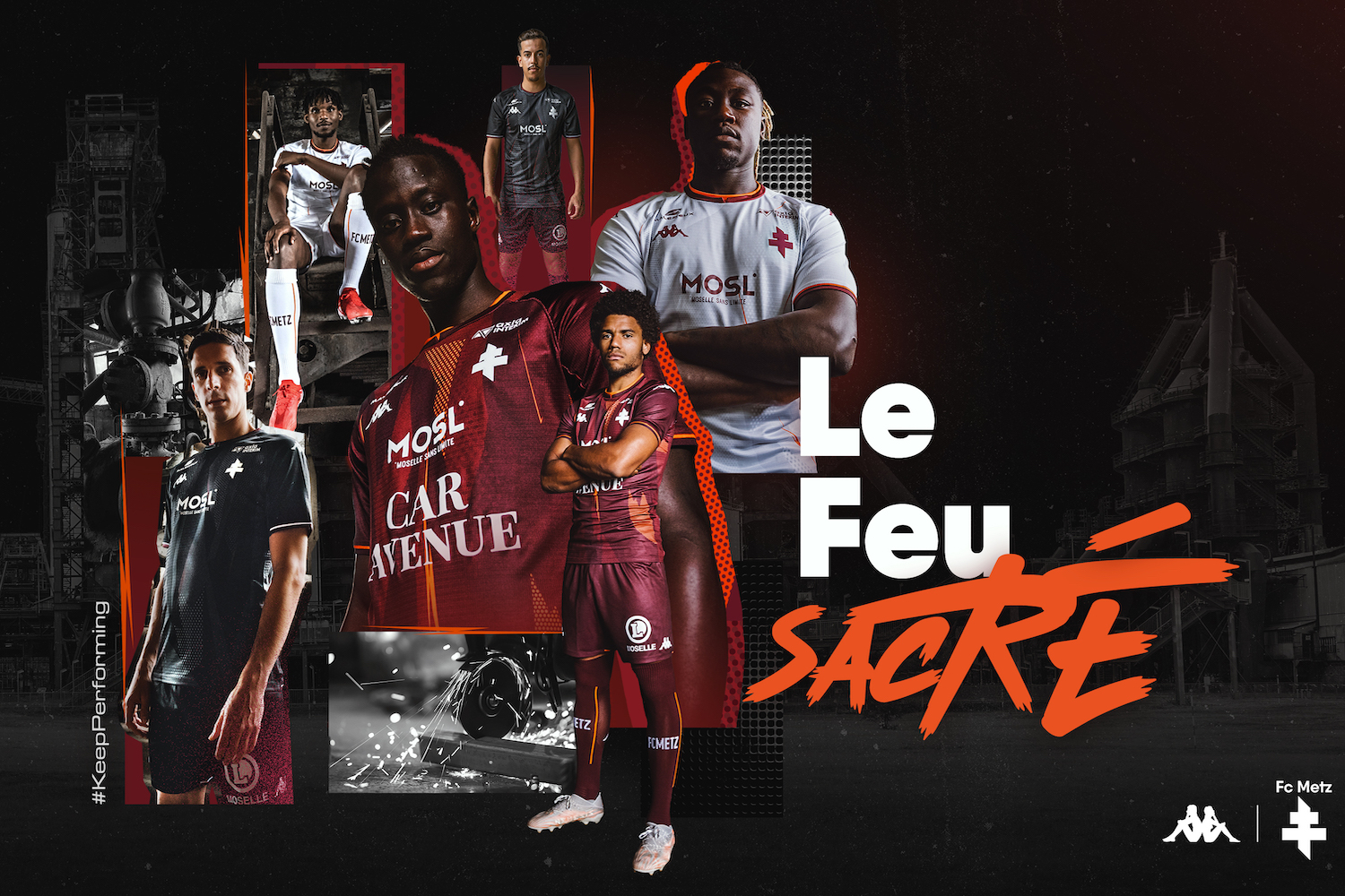 Fc Metz Les Trois Maillots Kappa De La Saison Sont Sortis