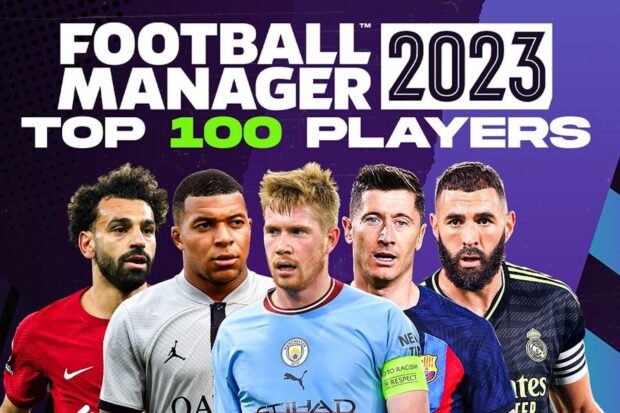 Le top 100 des meilleurs joueurs sur Football Manager 2023