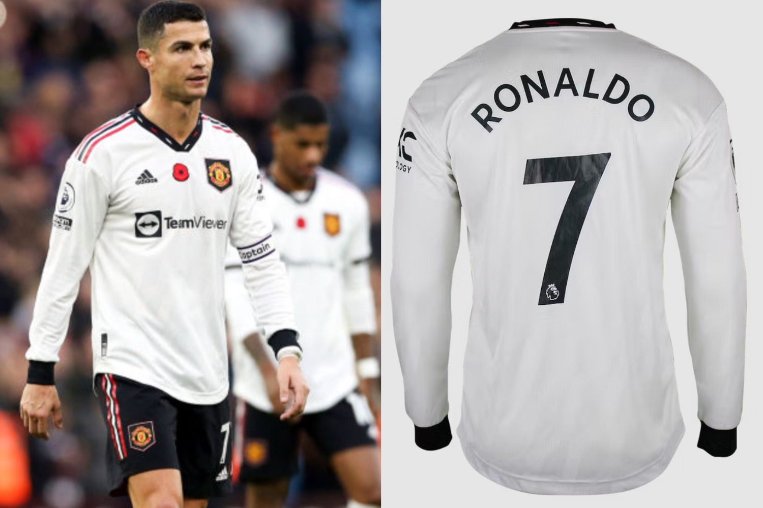 Le dernier maillot de Cristiano Ronaldo avec Man Utd vendu aux enchères