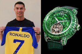 Cristiano Ronaldo dévoile une montre unique à 700 000€ en signant avec Al-Nassr