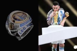 L'incroyable bague de champion du monde de Lionel Messi