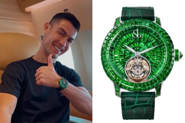 Cristiano Ronaldo montre