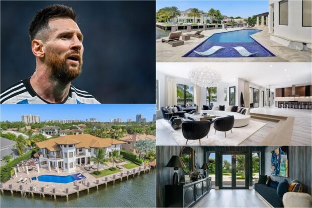 Lionel Messi compra una casa en Florida por valor de 10 millones de euros.  La visita en imágenes