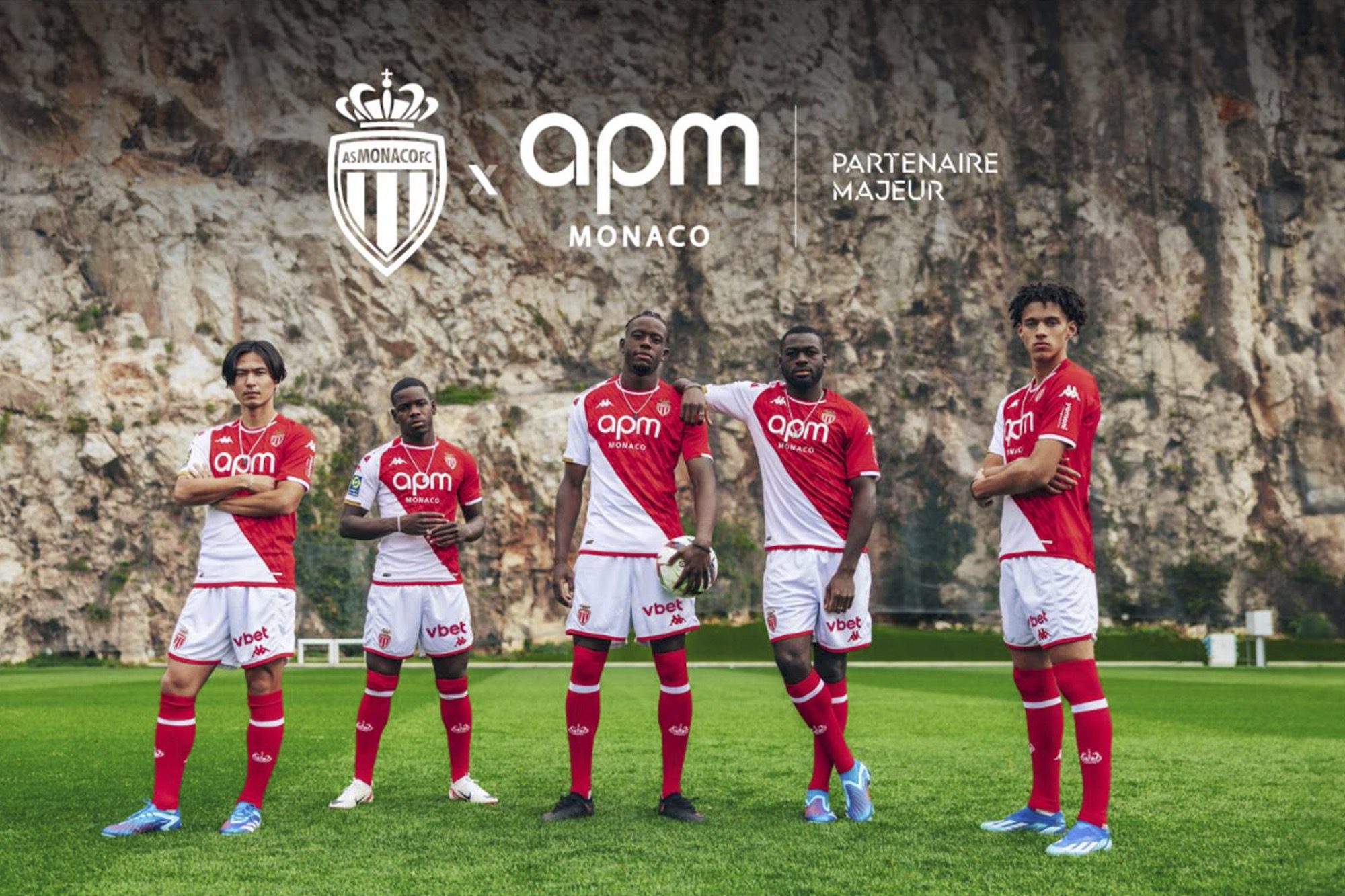 AS Monaco APM Monaco nouveau sponsor majeur sur le maillot