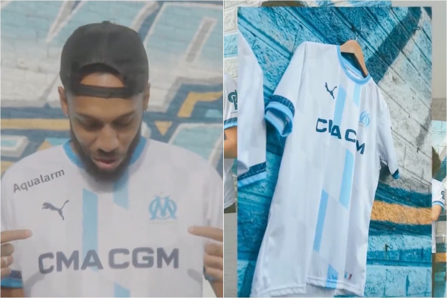 Olympique de Marseille. C'est quoi ce nouveau maillot sur les réseaux  sociaux ?