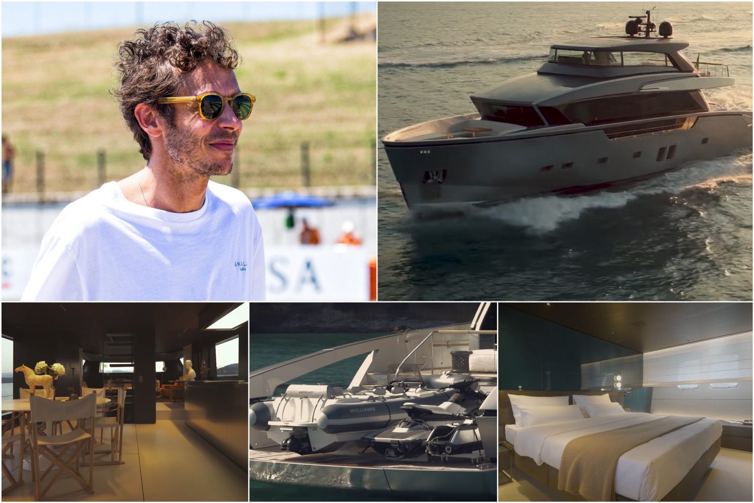 titilla 2 yacht valentino rossi