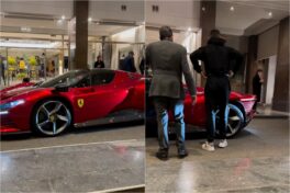 Cristiano Ronaldo s'offre encore une Ferrari bestiale à 2 M€ [vidéo]