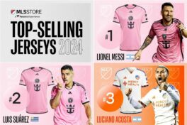 Messi devant Suarez, top 25 des maillots les plus vendus en MLS