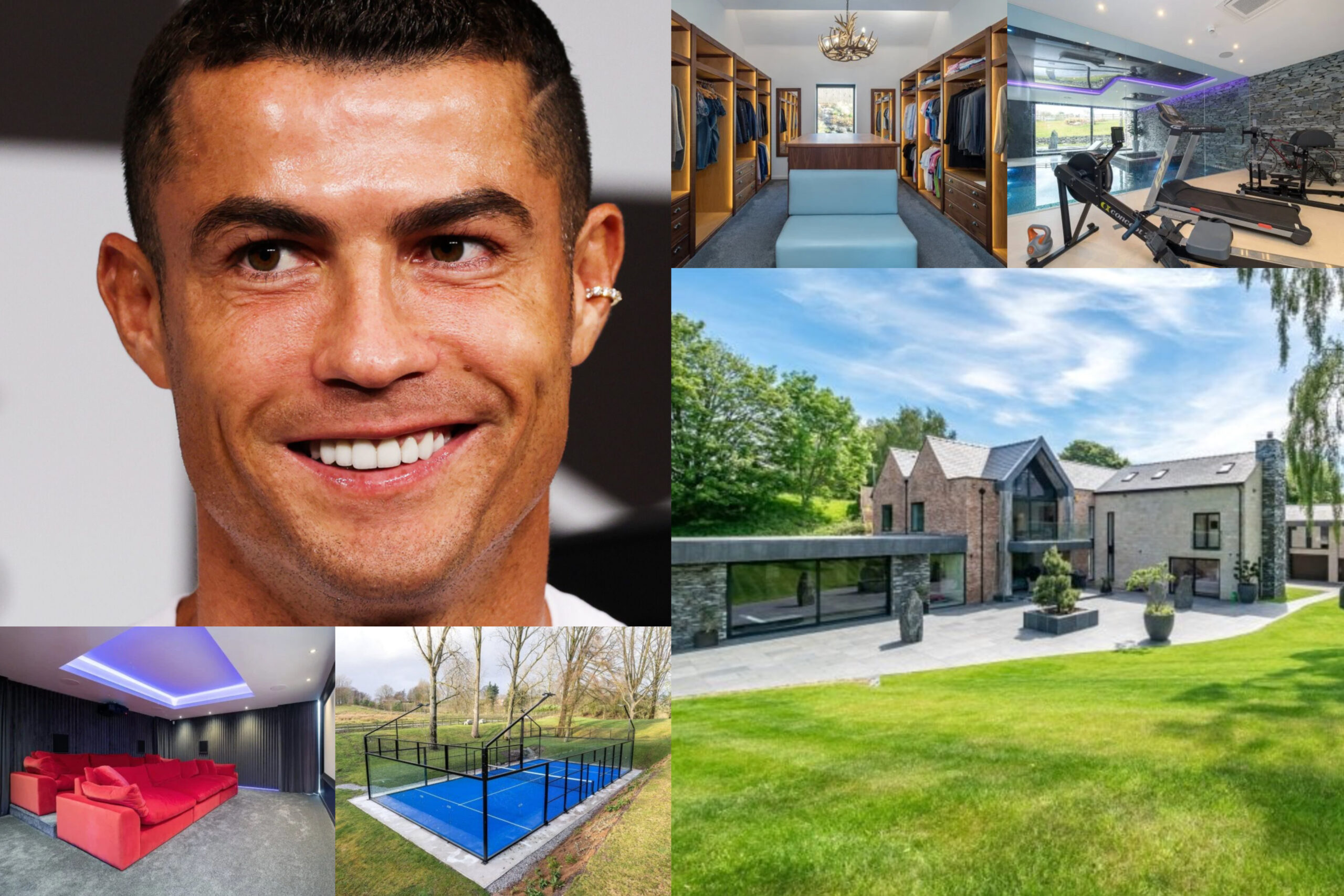 Cristiano Ronaldo is putting his house up for sale but it’s not cheap