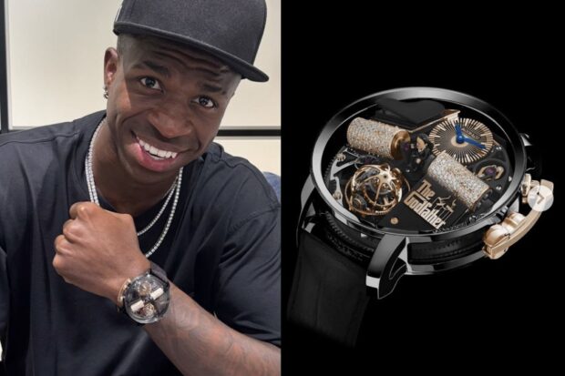 Vinicius Jr s'offre une nouvelle montre à 400 000$ qui joue la musique du Parrain