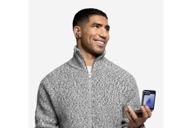 Achraf Hakimi est un nouvel ambassadeur de Samsung.