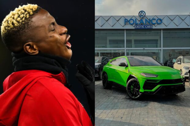 Victor Osimhen. Une Lamborghini vert pomme à 300 000€ pour Noël