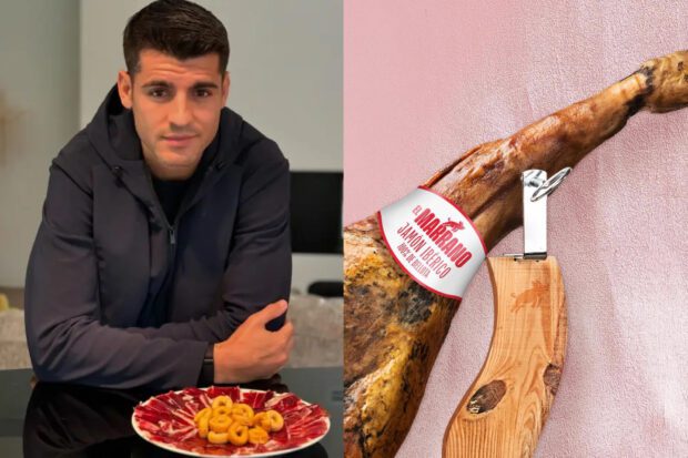 Alvaro Morata lance sa marque... de jambon !