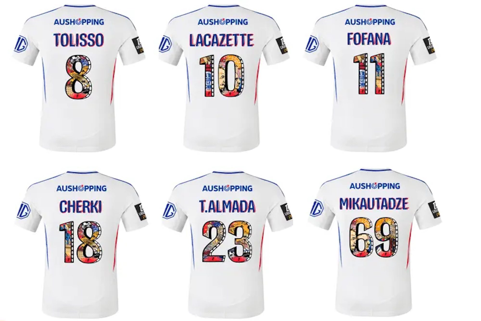 OL – PSG. Un maillot spécial 150 ans du cinéma pour l’OL