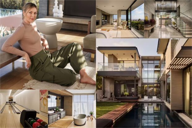 Maria Sharapova. Bienvenue dans sa maison de Manhattan Beach à vendre 21M€