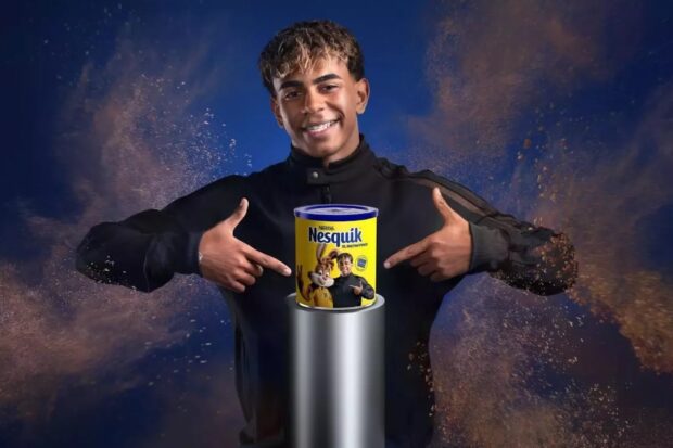 Lamine Yamal signe avec... Nesquik