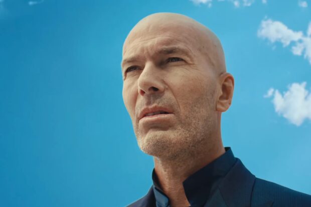 Zinedine Zidane est de retour... dans la publicité