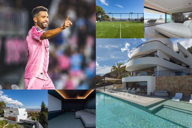 Jordi Alba. Bienvenue dans son exceptionnelle maison à vendre 20 M€ !