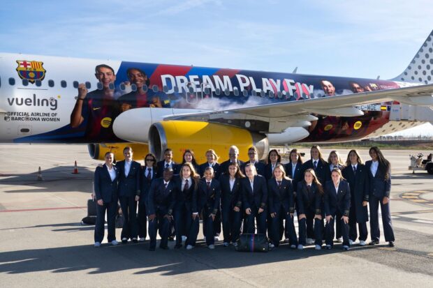 FC Barcelone. Un nouvel avion Airbus aux couleurs du Barça