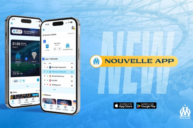 OM : Une nouvelle application officielle pour l'Olympique de Marseille