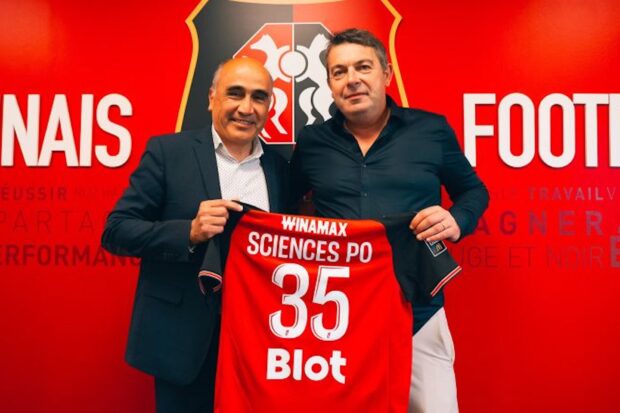 Le Stade Rennais signe avec Science Po