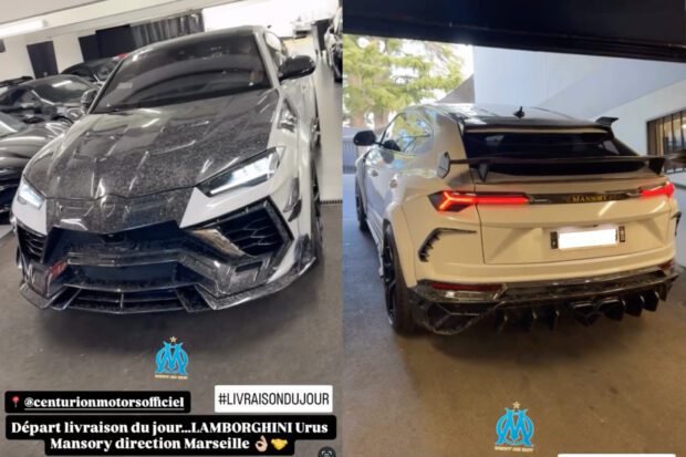 OM : Un joueur de l'OM s'offre un monstre sur-vitaminé à près du demi-million d'euros