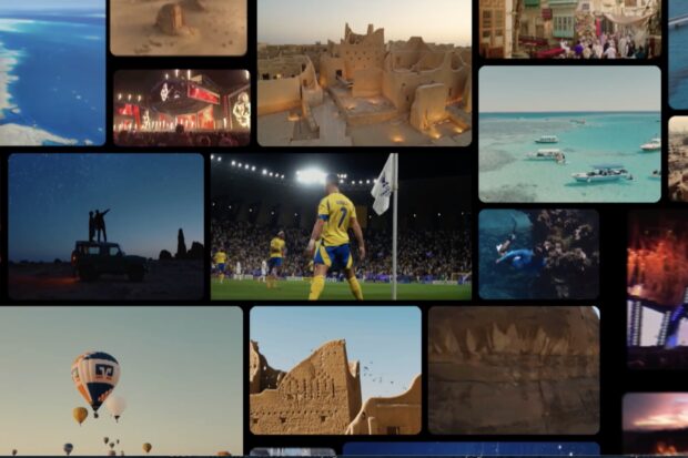 Cristiano Ronaldo signe une publicité pour la promo de l'Arabie saoudite