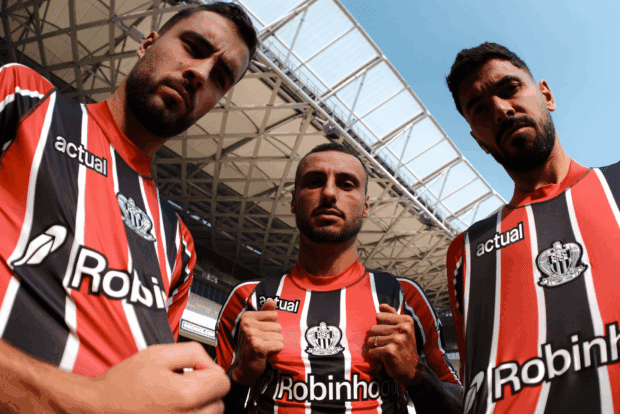 OGC Nice. Encore un nouveau maillot dévoilé par Kappa pour le GYM