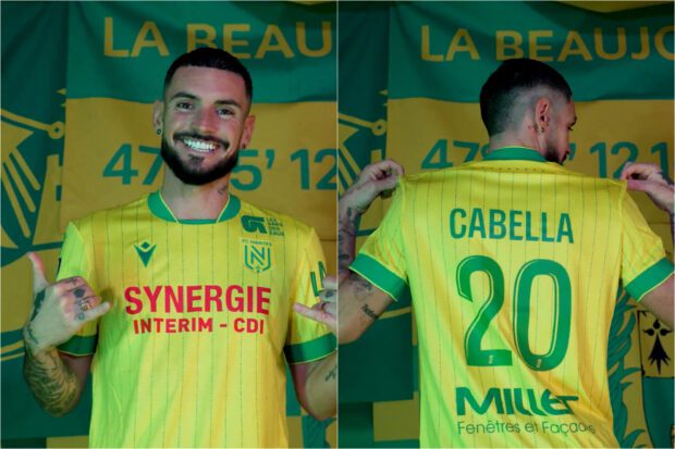 FC Nantes. Rémy Cabella a choisi le numéro de ses débuts sur le maillot