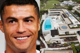 Cristiano Ronaldo. Robinets en or, fresque Louis Vuitton... Bienvenue dans sa nouvelle maison à 35 M€