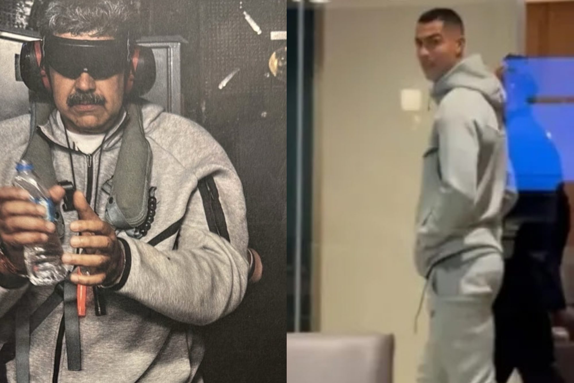 Cristiano Ronaldo avec le survêt de Maduro : L’image virale du moment