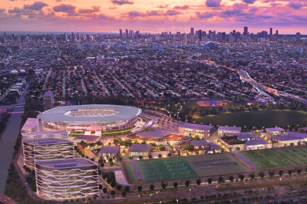 Le futur stade de l'Inter Miami de Messi a désormais un nom