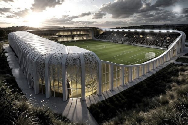 Bienvenue dans le futur et très moderne stade national de Malte