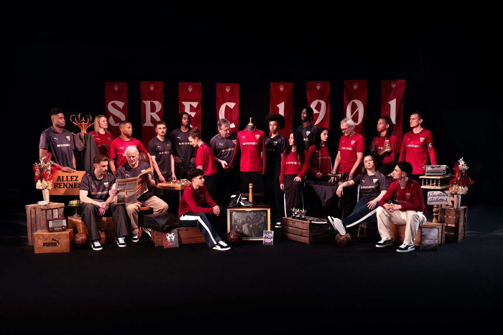 Le Stade Rennais dévoile un nouveau maillot pour ses 125 ans