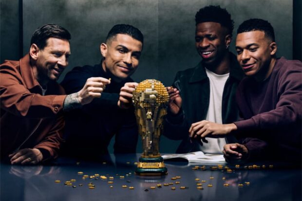 Cristiano Ronaldo, Mbappé, Messi... L'incroyable casting de la nouvelle pub Lego