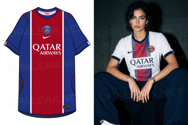 PSG. Domicile et extérieur, les futurs maillots 2026-27 ont fuité