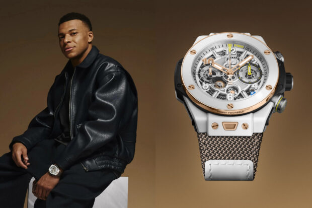 Kylian Mbappé dévoile sa première montre co-créée avec Hublot