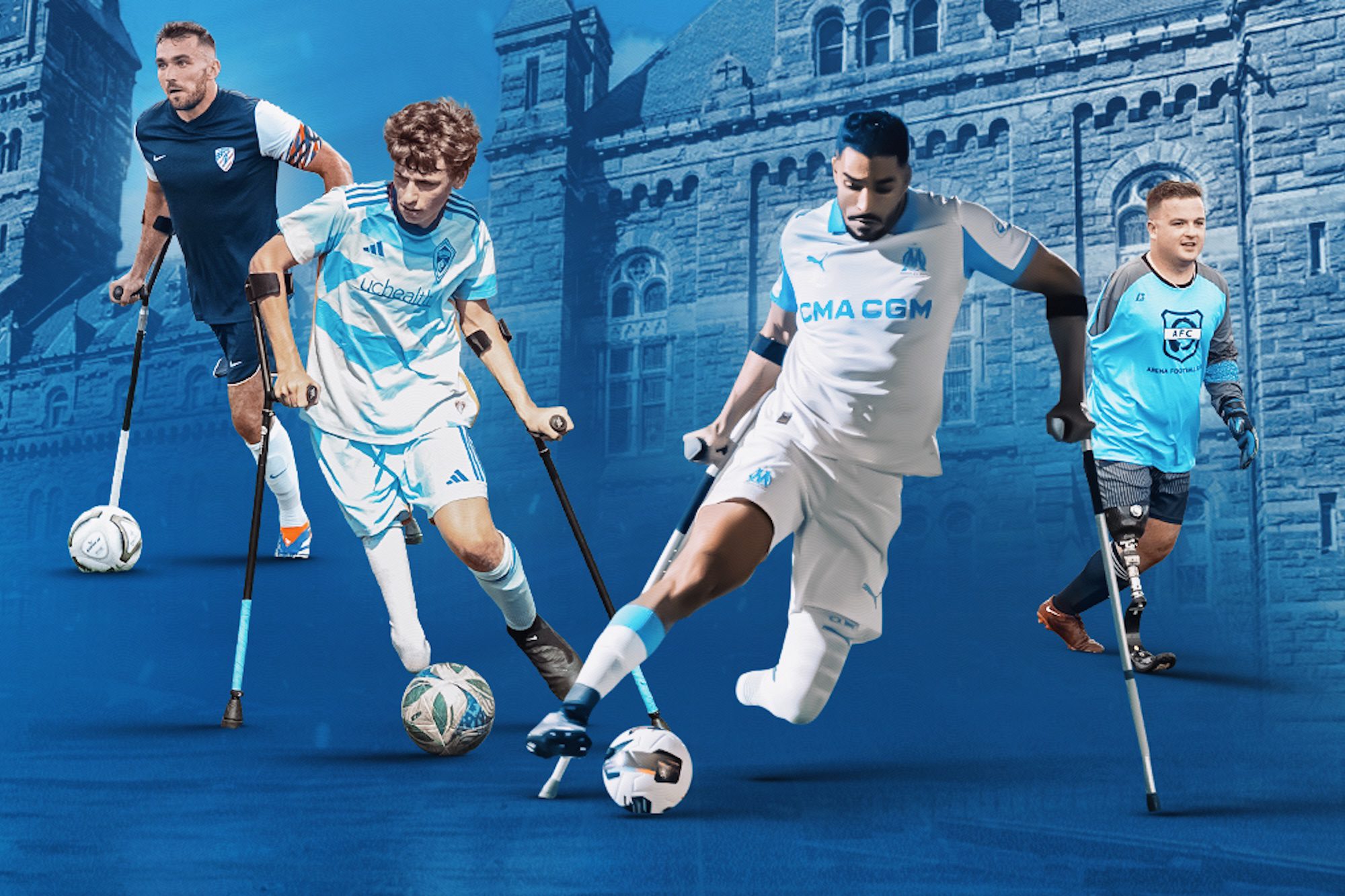 L'OM à Washington pour la 1re du McCourt Global Amputee Soccer Invitational
