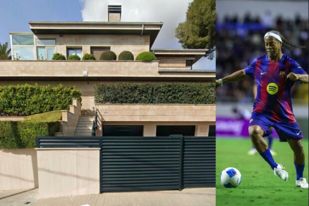 Ronaldinho. Bienvenue dans sa maison à 1,8 M€ de Castelldefels