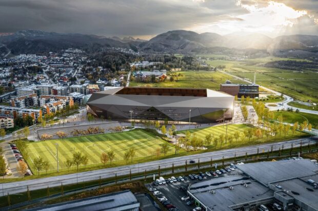 Bienvenue dans le futur stade à 100 M€ de Bodø/Glimt